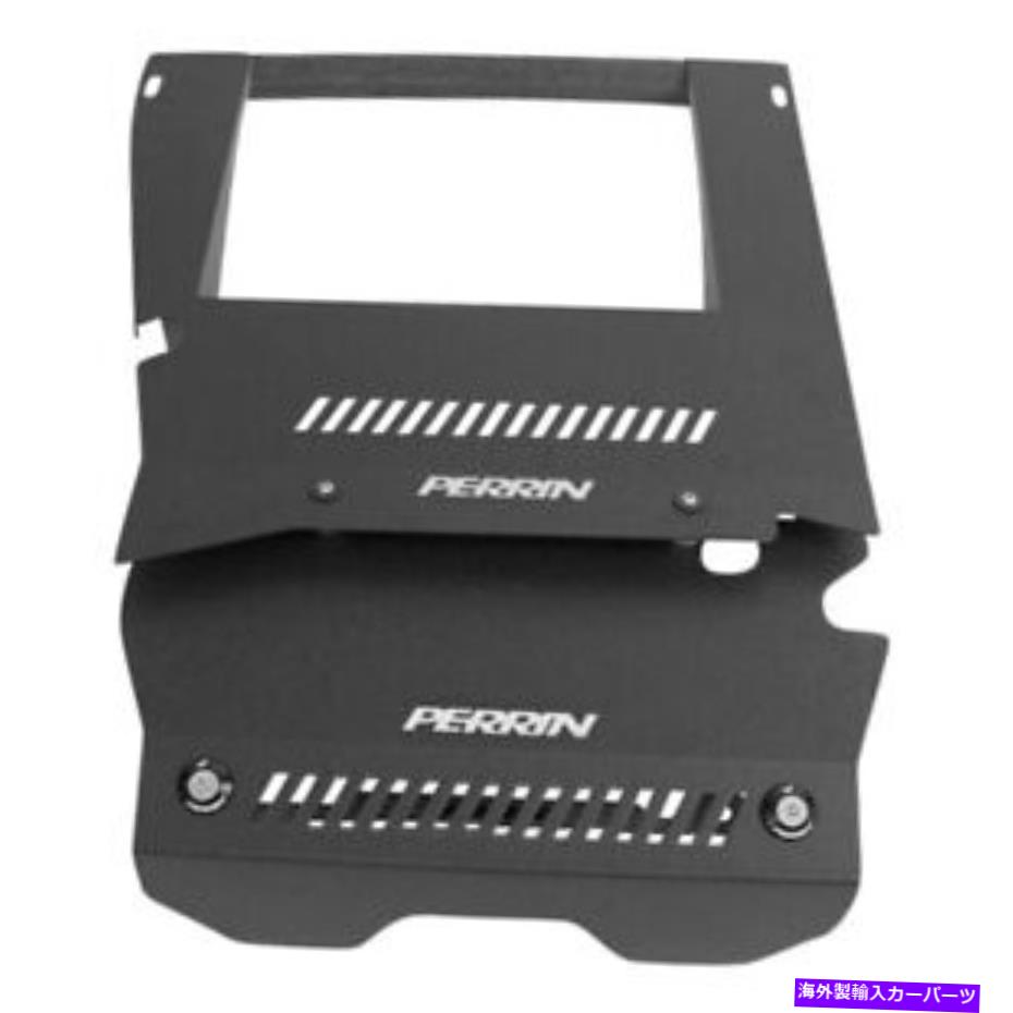 Engine Cover ペランエンジンカバーキット - ブラックFITS 15-16スバルWRX PSP-ENG-165BK Perrin Engine Cover Kit - Black FITS