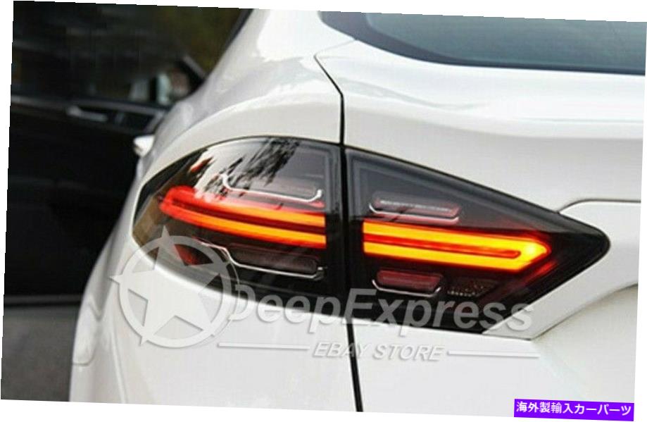 USヘッドライト Ford Fusion 2013-2016 Black LED後部ランプアセンブリLEDテールライト For Ford Fusion 2013-2016 Black LED Re