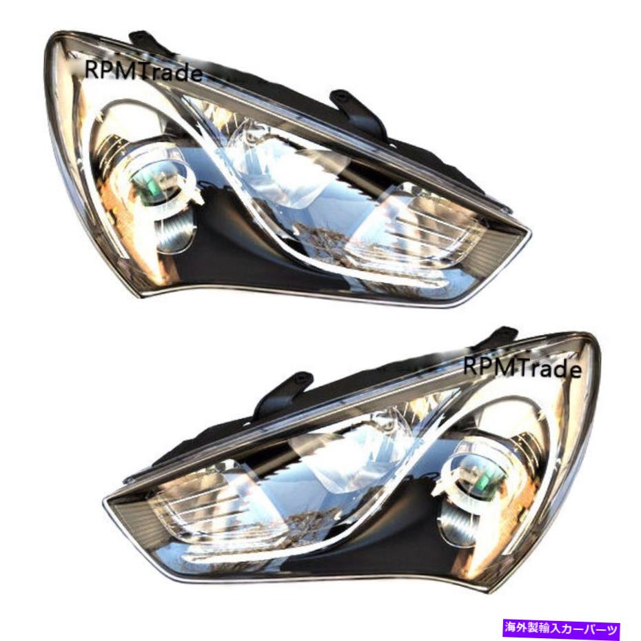 USヘッドライト Hyundai 2014+ Genesis Coupeのための純正OEM FLヘッドライトランプL / R競争キット Genuine OEM FL Head Light