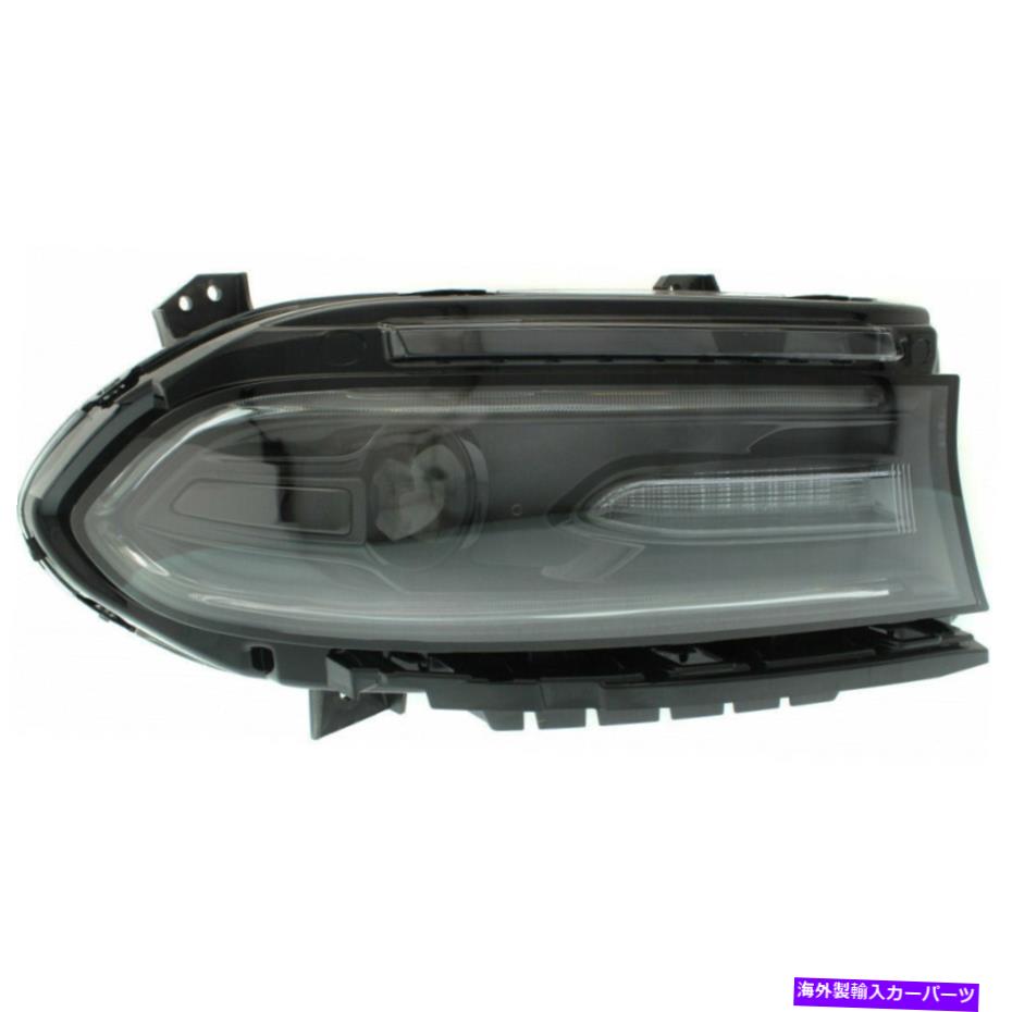 USヘッドライト Dodge Charger Headlight 2015 16 17 2018 Prasegent Side HID CAPA CH2503271 For Dodge Charger Headlight 201