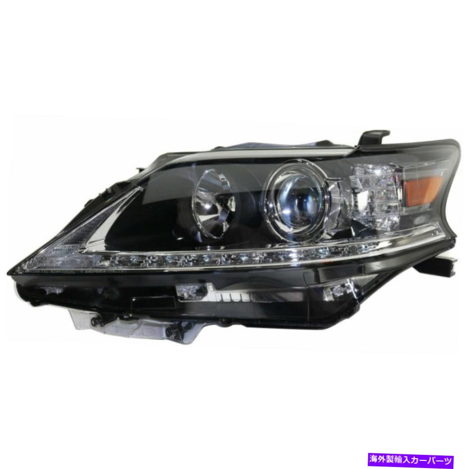 USヘッドライト LEXUS RX350 / RX450Hヘッドライト2013 14 15ドライバサイドハロゲンカーパ用 For Lexus RX350/RX450H Headlight