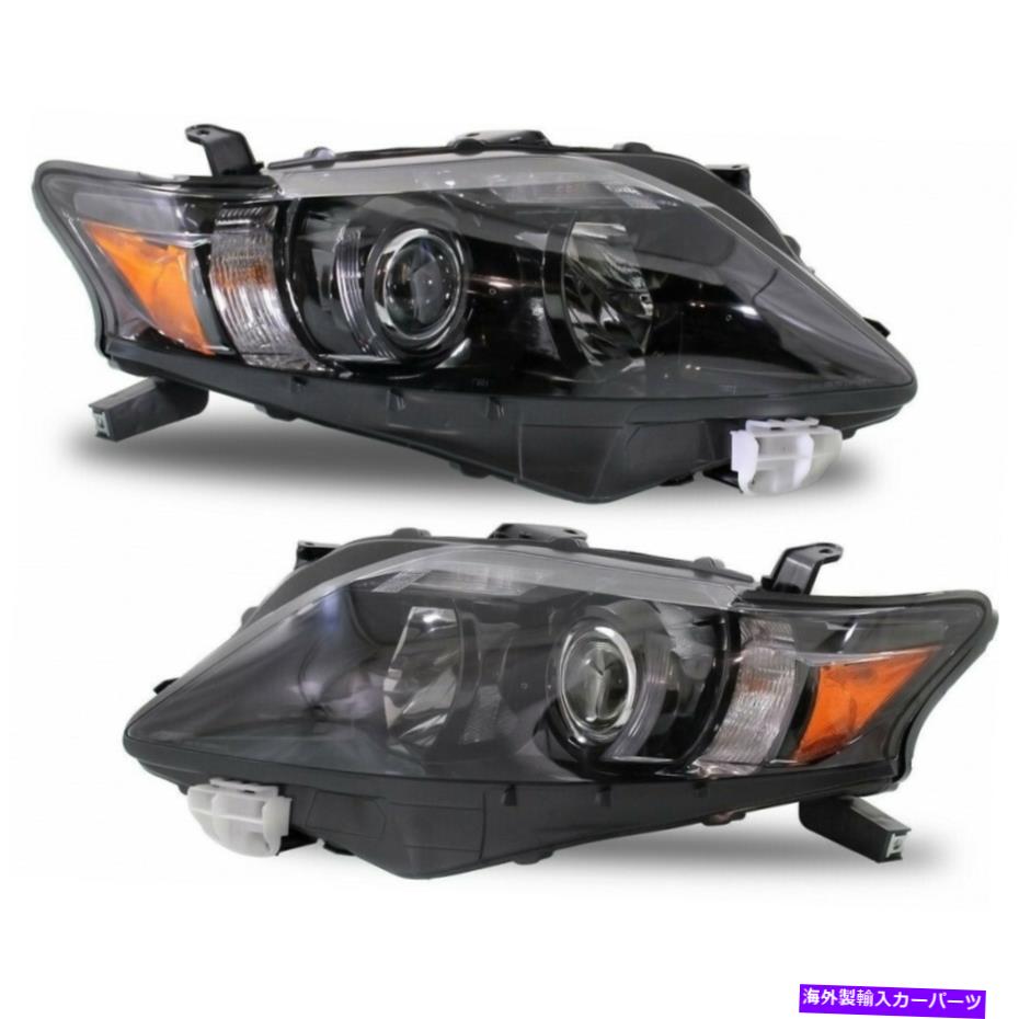 USヘッドライト Lexus RX350ヘッドライト2012対LHおよびRHサイドハロゲンCAPAの認定 For Lexus RX350 Headlight 2012 Pair LH an