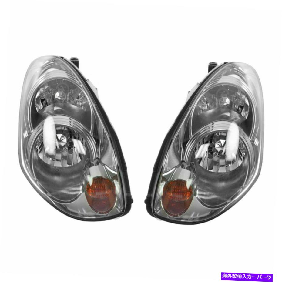USヘッドライト 電球＆バラストLH RHのペアが05-06 G35に設定されたキセノンHIDヘッドライト Xenon HID Headlight with Bulbs &
