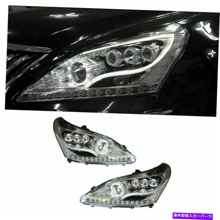 USヘッドライト Hyundai Equus 2013-2015用の新しいOEM LEDのヘッドランプヘッドライトLH＆RHセット New OEM LED Head Lamp Head