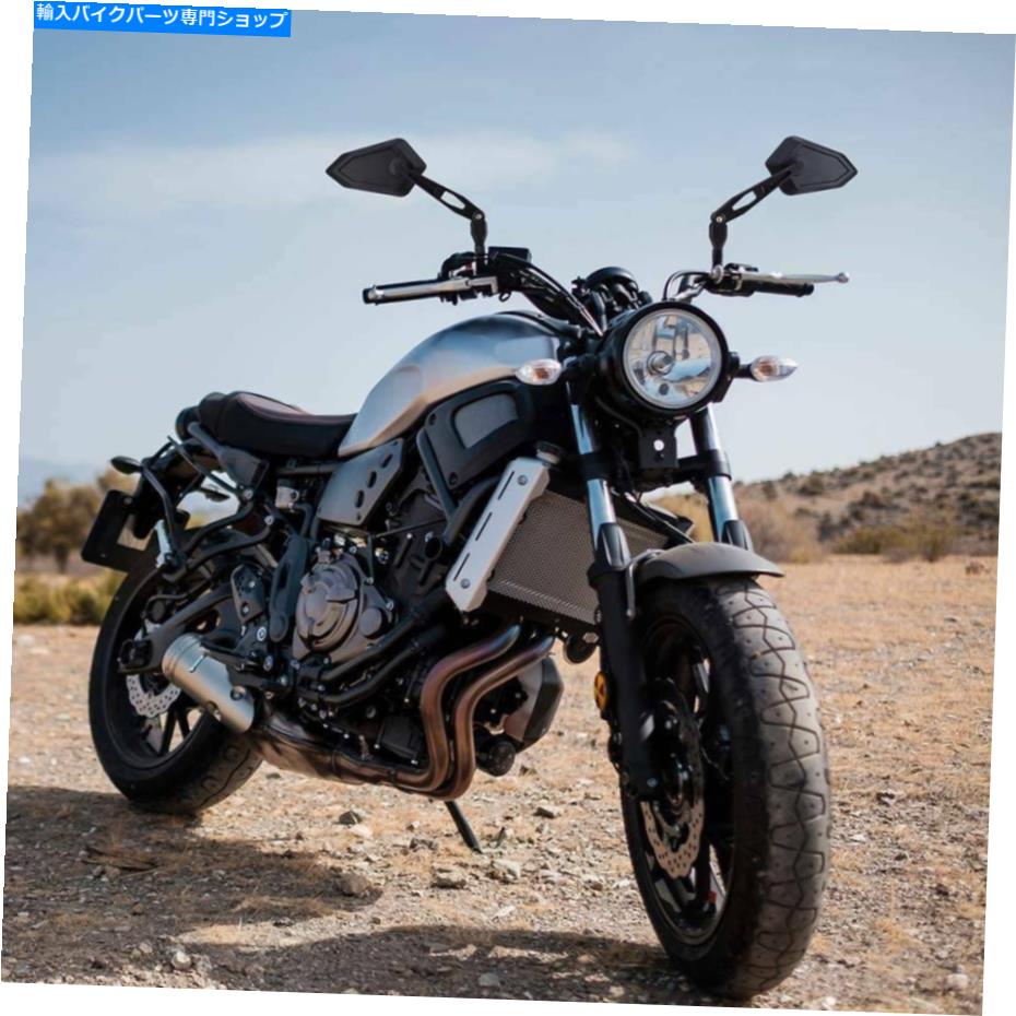Mirror ホンダCRF250 L NC750X NC750S CB600Fホーナットのためのブラックオートバイのバックミラー Black Motorcycle Rearview M