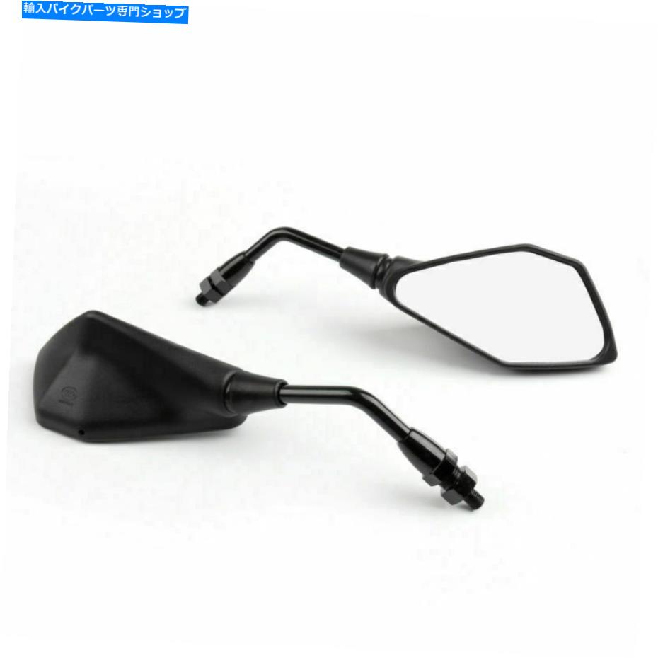 Mirror 川崎ER650 ER-6N 12-16 ZR800 Z800 13-16 Z250SL CAのための10mmのバックミラー 10mm Rearview Mirrors For Kawasaki ER6