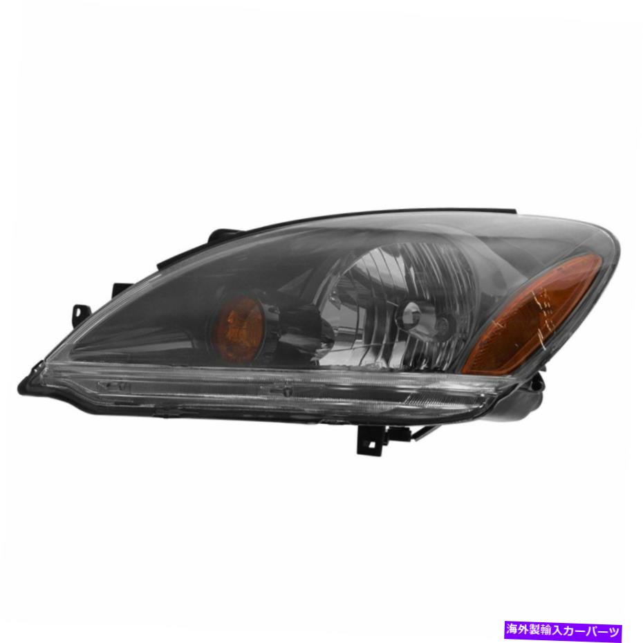USヘッドライト ヘッドライトヘッドランプW /スモークレンズドライバ側LEVE LH NEW 04-07 LANCER Headlight Headlamp w/ Smoked