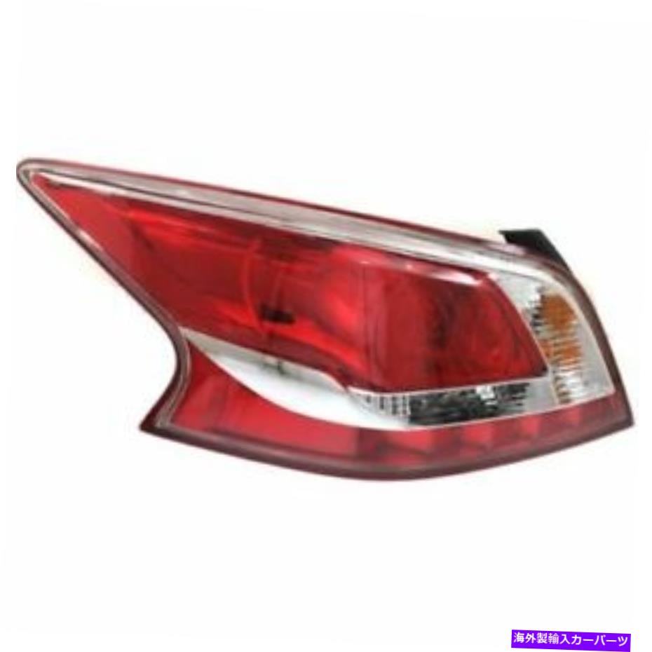 USテールライト Altima 13、Capaドライバサイドテールライト、クリアレンズ For Altima 13, CAPA Driver Side Tail Light, Clear