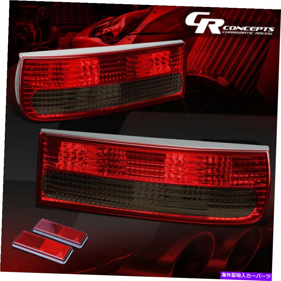 USテールライト 90-96日産300Zx Z32フェアラディZ用レッドテールライトLH + RHペア PAIR SMOKED HOUSING RED TAIL LIGHTS LH+RH