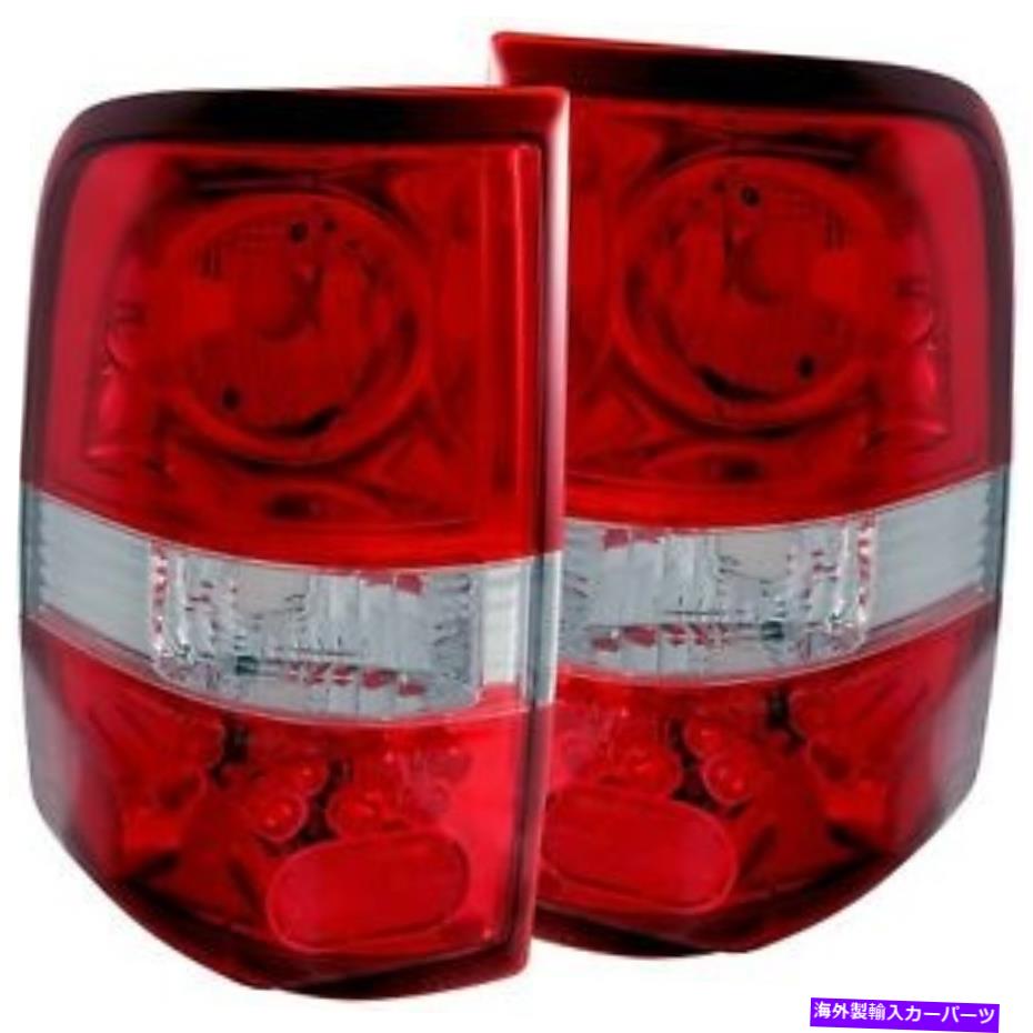 USテールライト Anzo USA 1054384赤/クリア白熱テールライトアセンブリ Anzo USA 1054384 Red/Clear Incandescent Tail Light As