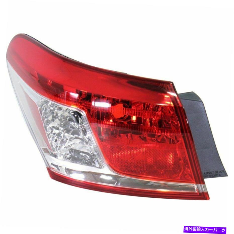 USテールライト 2010-2012 Lexus ES350 LHのためのテールライト Tail Light for 2010-2012 Lexus ES350 LH Outer