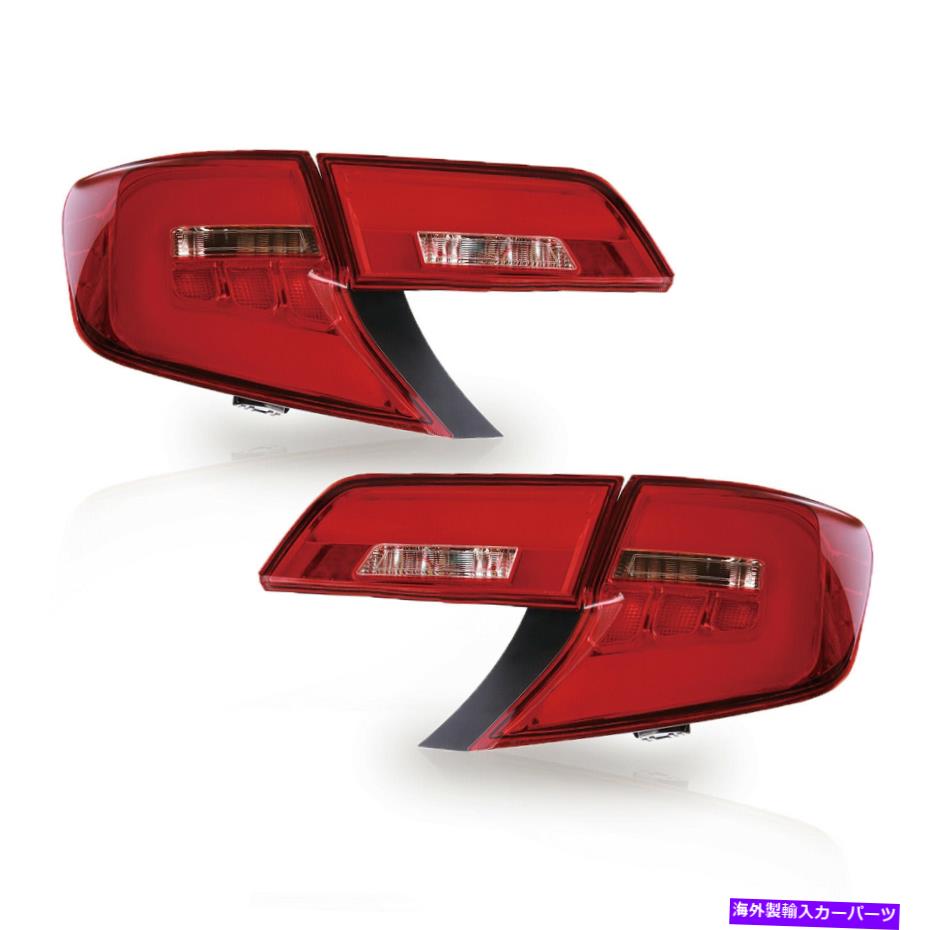 USテールライト 2012年 - 2014年 - 2014トヨタカムリのためのカスタマイズされた赤いクリアLEDテールライトアセンブリ Customize