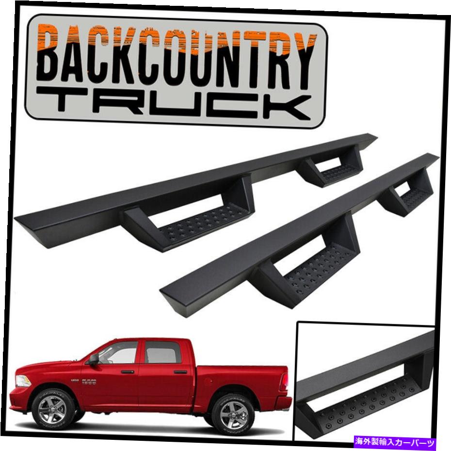 サイドステップ BackcountryTruckドロップNERFステップバーフィット2009-2018 Dodge Ram 1500クルーキャブ BackCountryTruck Dro