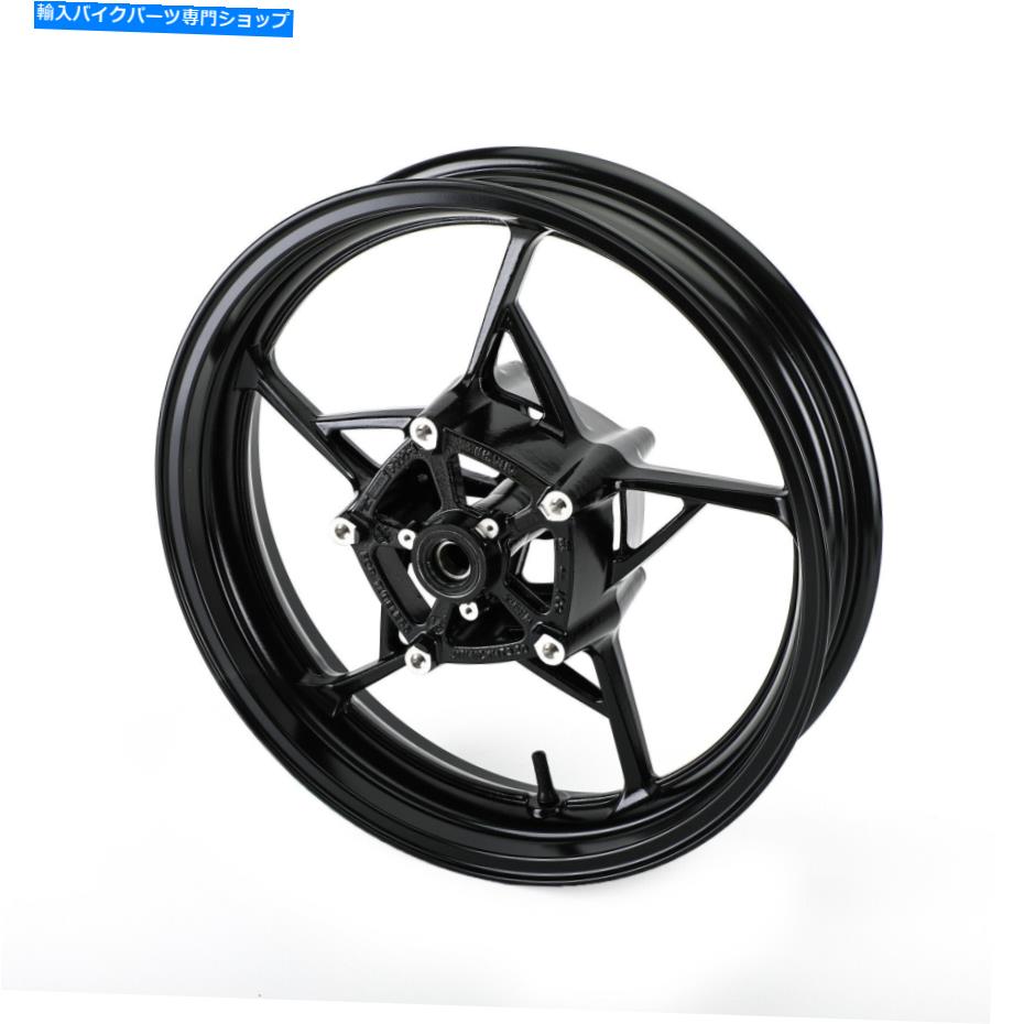 ホイール 川崎EX650ニンジャ650 Z650 Z900 2017-2020 A6のための黒の前輪のリムフィット Black Front Wheel Rim Fit for Kawasak