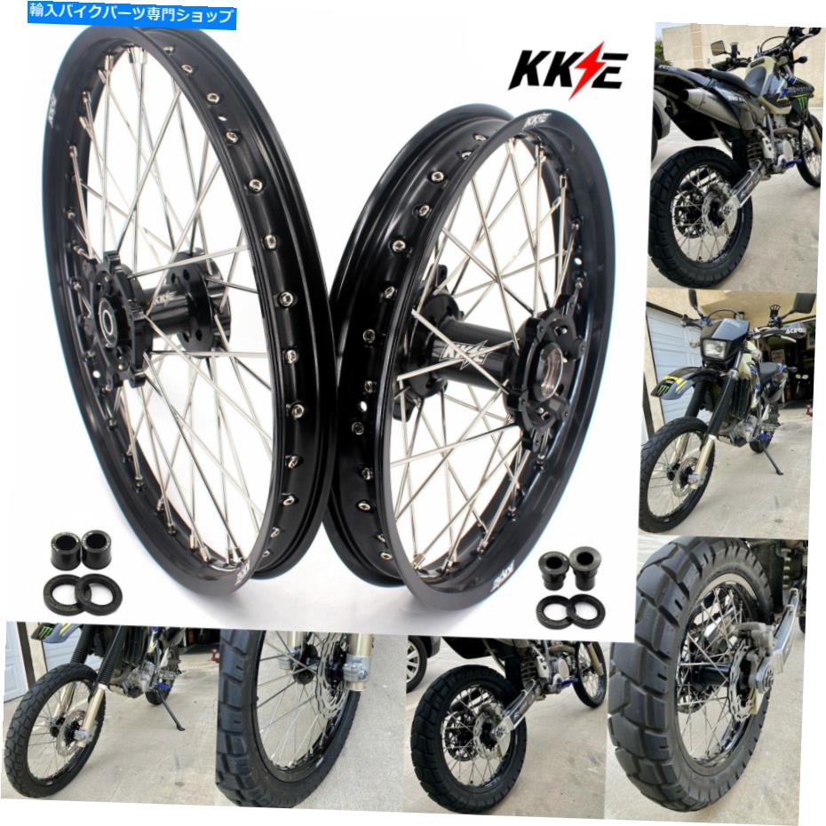 ホイール KKE 21/18 Enduro Wheels Rims Fit Suzuki Drz400 DRZ400S DRZ400E DRZ400SM Dirtbike KKE 21/18 Enduro Wheels Rims F
