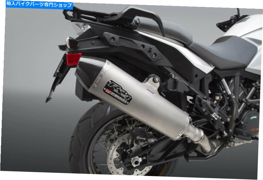 マフラー 吉村スリップオンサイレンサーマフラーエキゾーストフィットKTM 1290アドベンチャー2015 2016 Yoshimura Slip On Silen